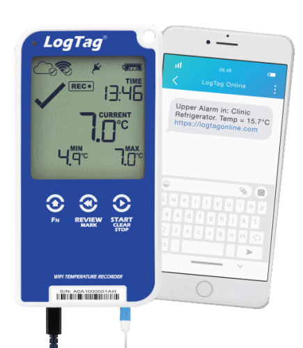 LogTag UTRED30 Wireless Vaccine Temperature Monitoring System